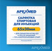 Салфетка спиртовая Apexmed